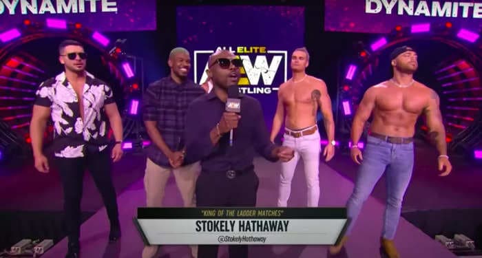 American wrestling manager Stokely Hathaway says he's working to blend Black culture into All Elite Wrestling