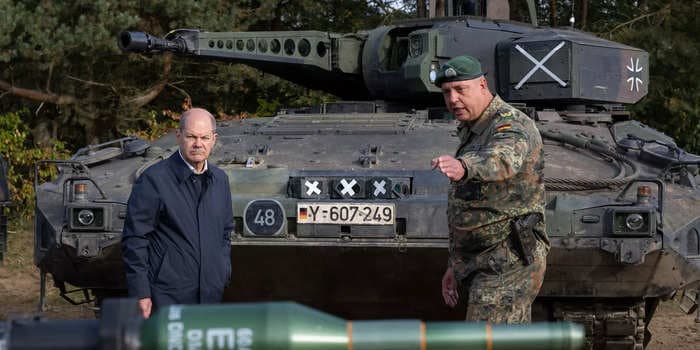 German weapons are flowing to Ukraine, but Kyiv says Berlin's 'abstract fears and excuses' are getting in the way