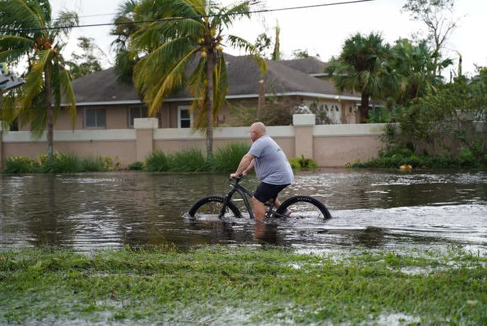 Flesh-eating bacteria cases in Florida have surged in the wake of Hurricane Ian, with 65 cases recorded state-wide, authorities say