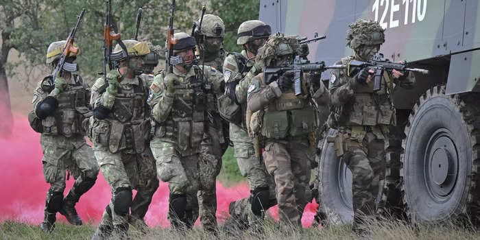 NATO is pouring concrete to support new 'battlegroups' in 4 countries amid rising tensions with Russia