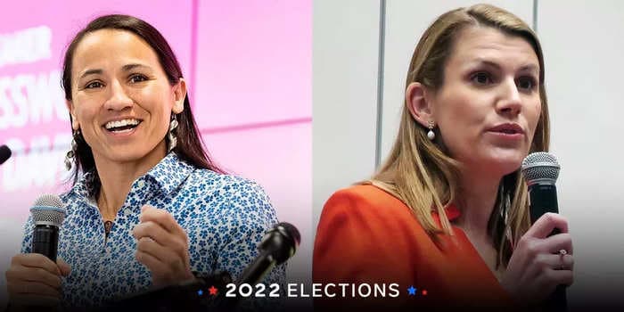 Rep. Sharice Davids faces off against Republican Amanda Adkins in Kansas' 3rd Congressional District election