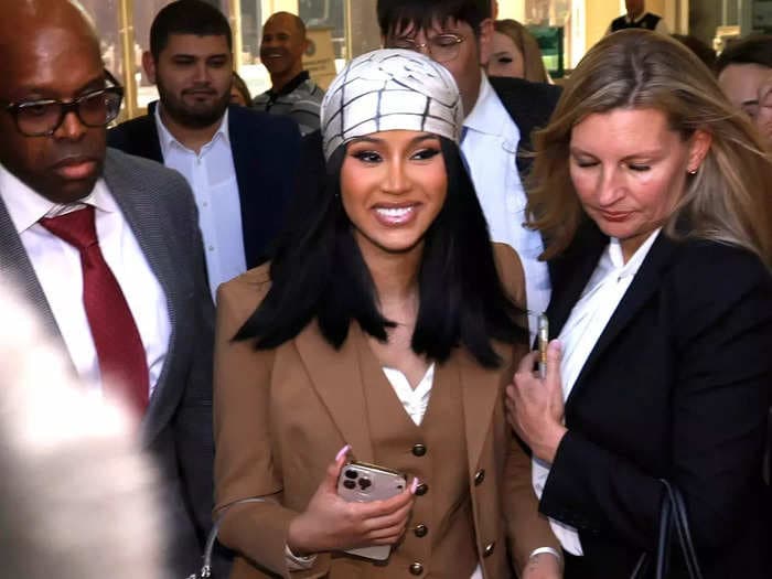 Cardi B won a lawsuit against a man who said he was 'humiliated' after she used his tiger tattoo on a raunchy mixtape cover