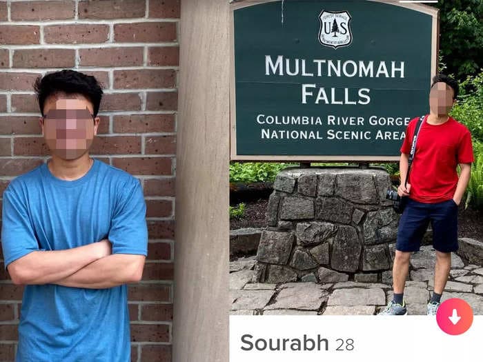 A dating coach reviewed a 28-year-old's Tinder profile. She said he should refresh his wardrobe and use more intentional photos.