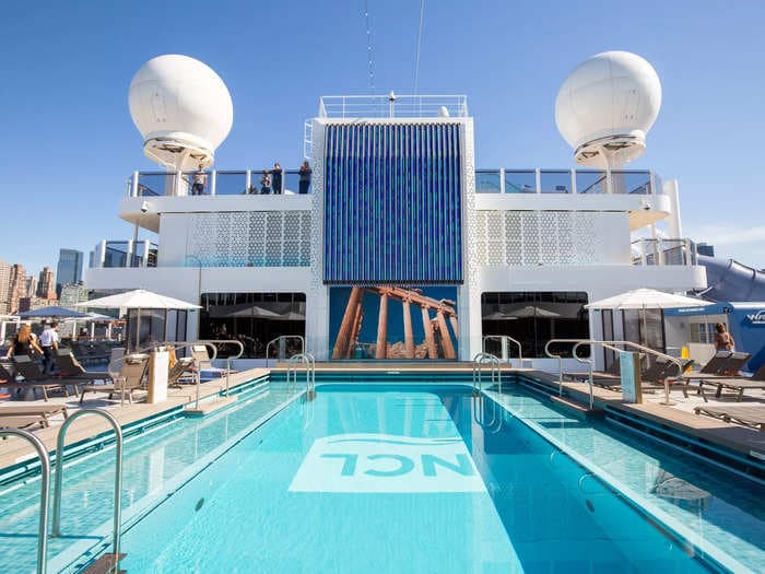 I sailed on Norwegian Cruise Line's new $1.1 billion Prima cruise ship with two Starbucks, a 10-story slide, and a go-kart track &mdash; see what it was like