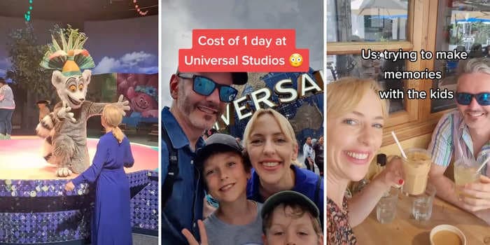 A mom of 2 spent $1,113 on a day trip to Universal Studios. She posted a TikTok breaking down the cost to help other parents see if they can afford it in this economy.