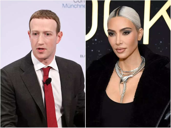 Mark Zuckerberg says Instagram Reels are booming despite celebrities such as Kim Kardashian and Kylie Jenner slamming the app for being like TikTok