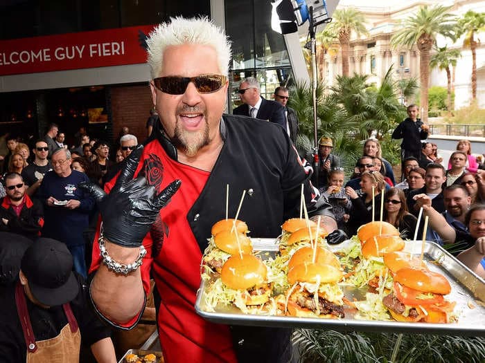 Guy Fieri only wore his iconic flame shirt one time, and he has no idea where it is