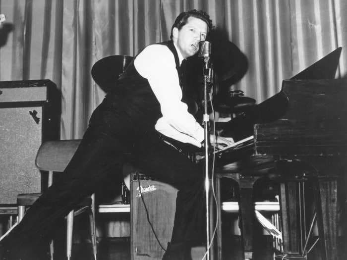 Jerry Lee Lewis, the rock icon who sang "Great Balls of Fire," dies at 87