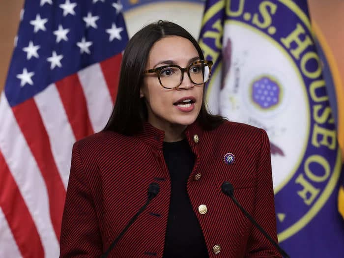 AOC says the US is 'truly facing an environment of fascism' where voter intimidation 'brings us to Jim Crow'