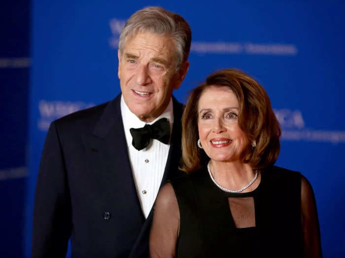 Nancy Pelosi's husband of nearly 60 years was attacked with a hammer by an intruder. Here's a timeline of their relationship.