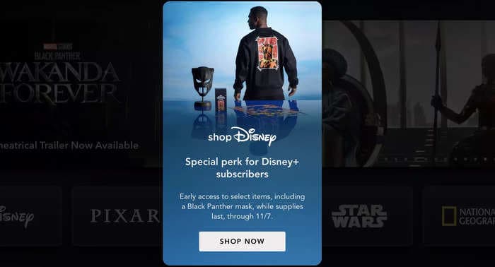 Disney+ subscribers now have early access to Disney merchandise, including Marvel and Star Wars products — here's how it works