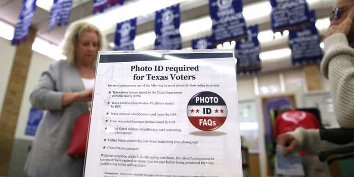 Voters must show identification in 38 states to cast their ballot on Election Day