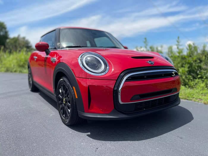 I switched from a hybrid car to a $25,000 electric Mini Cooper. It's my first EV and it's so fun to drive.