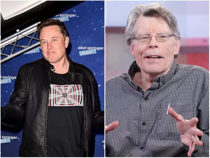 Stephen King compares Elon Musk with a fictional character who cons friends into doing chores and charges them, following Twitter verification dispute