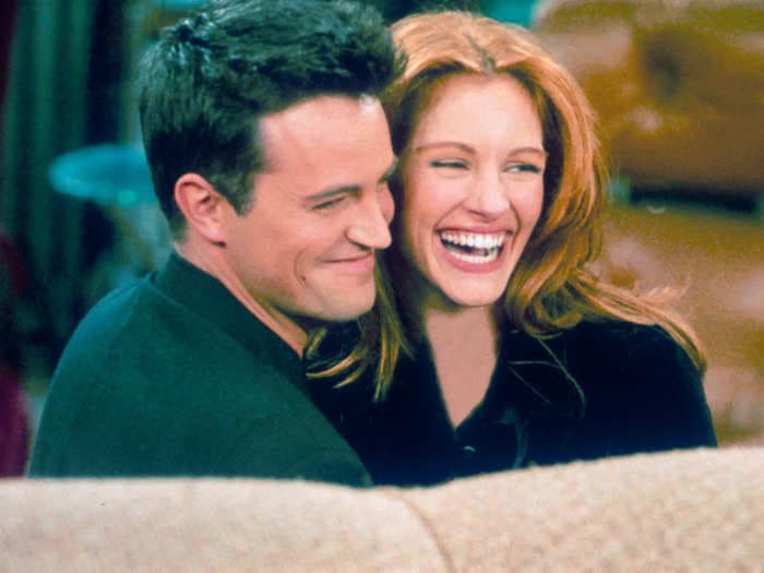 Matthew Perry says he broke up with Julia Roberts because he had low self-esteem and thought he was 'unlovable'