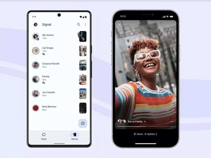 Signal will now allow users to delete stories before 24 hours