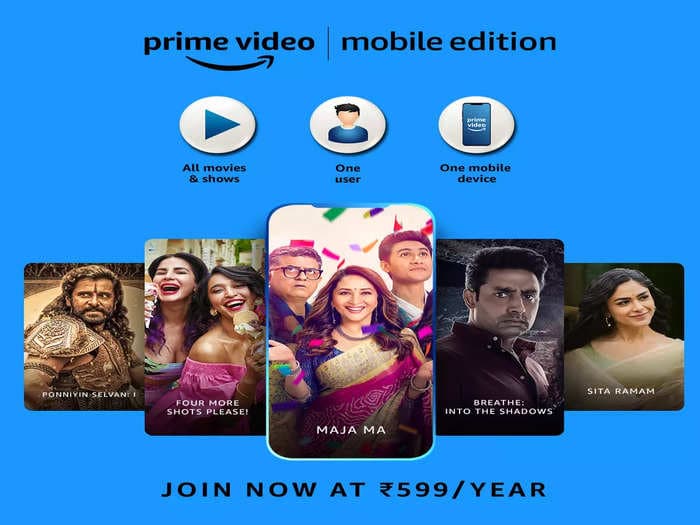 Amazon launches Prime Video Mobile Edition at ₹599 per year, here's what it includes