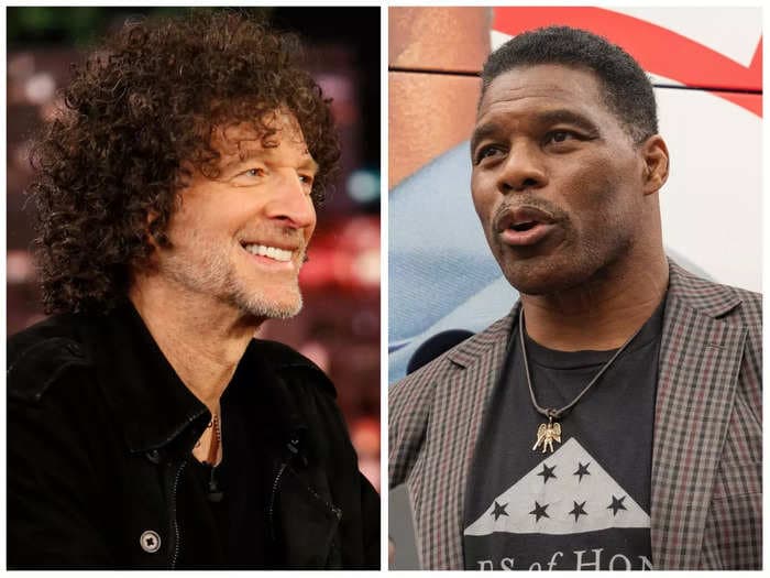 Howard Stern warns of 'another Civil War' ahead of Tuesday's midterm elections as he bashes Georgia GOP senate hopeful Herschel Walker