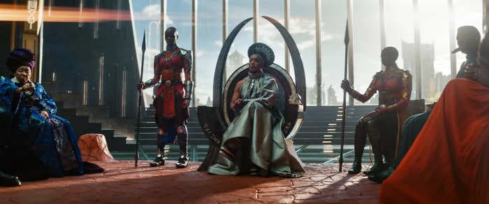 'Black Panther: Wakanda Forever' is an emotional tribute to Chadwick Boseman, but it gets bogged down when it focuses on setting up Marvel's future