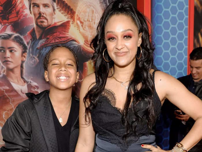 Tia Mowry says her kids are thriving during her divorce, but she's still figuring out her single parenting