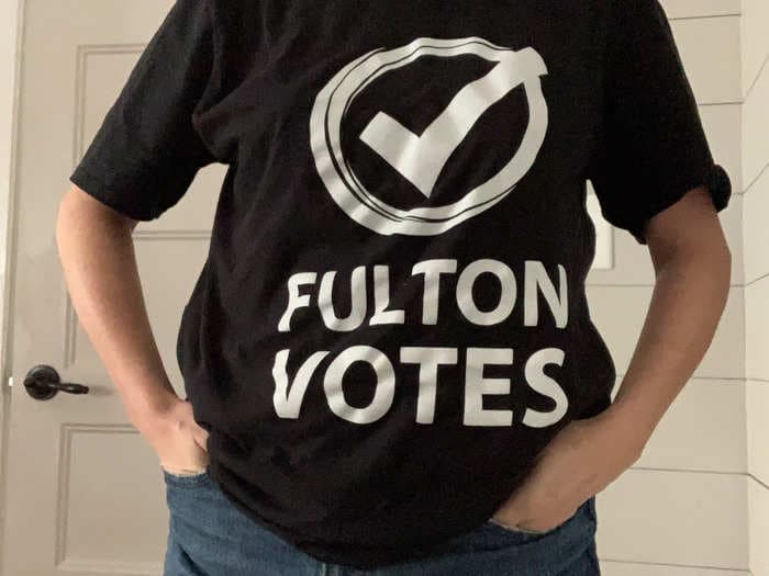 I'm a poll worker in Fulton County, Georgia. Not many people want to do the job here.