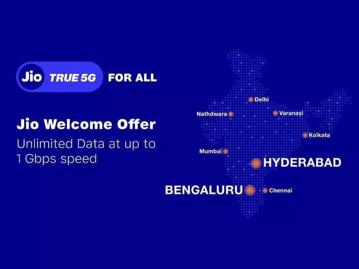 Reliance Jio 5G services now available in Hyderabad and Bengaluru, taking total cities to eight