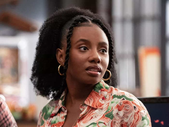 'Mythic Quest' star Imani Hakim says her natural hair was 'taken care of' on the show, unlike 'too many times' before