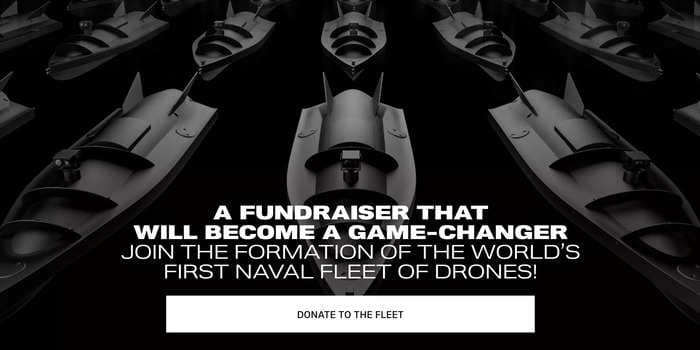 Ukraine is crowdfunding a new fleet of drone boats to take on the Russian navy, and for just $250,000, it'll let people name one