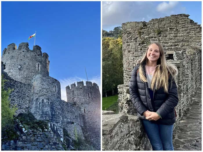 I visited magical Conwy Castle in north Wales and can see why it's just been named Europe's most beautiful castle