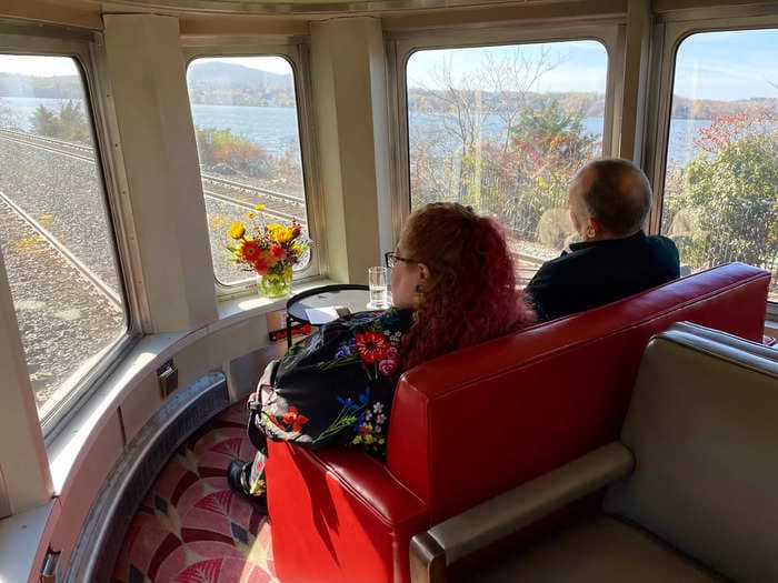 See inside the last-remaining 20th Century Limited train cars with panoramic windows, white-tablecloth dining, bedrooms, and a full kitchen