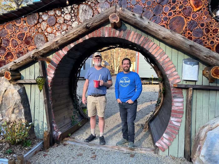 Take a look inside this 'Hobbit'-inspired tiny home village that's already made $120k on Airbnb