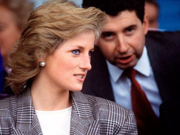 Princess Diana's former chief of staff says she's still unfairly remembered as 'troubled' by those close to the royals