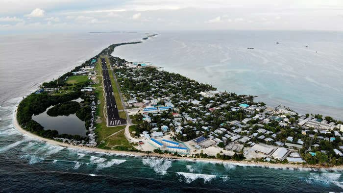 A tiny Pacific island nation threatened by rising sea levels plans to create a digital copy of itself in the metaverse