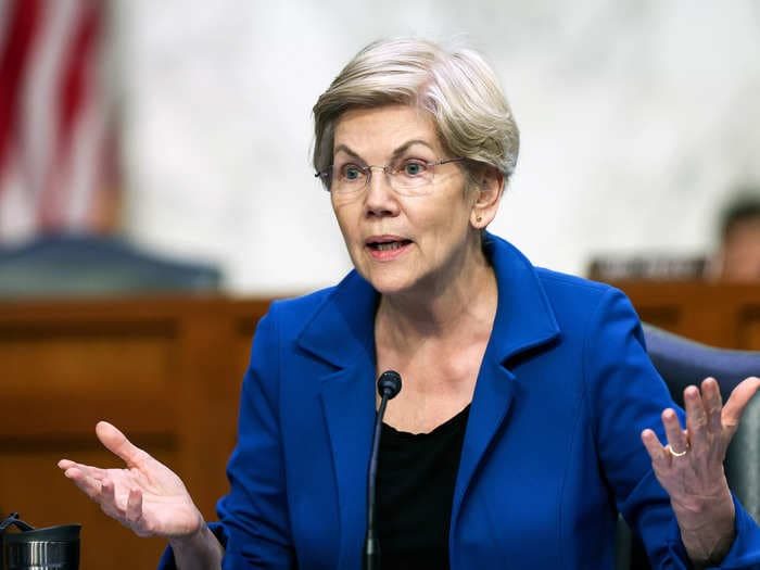 A Republican House majority will 'eagerly sow economic chaos' if Democrats don't 'grow a spine' and do as much as they can during the lame duck session, Elizabeth Warren says