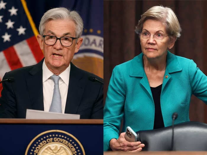 Elizabeth Warren slams the Fed for risking 'pushing our economy off a cliff': 'There is a big difference between landing a plane and crashing a plane'
