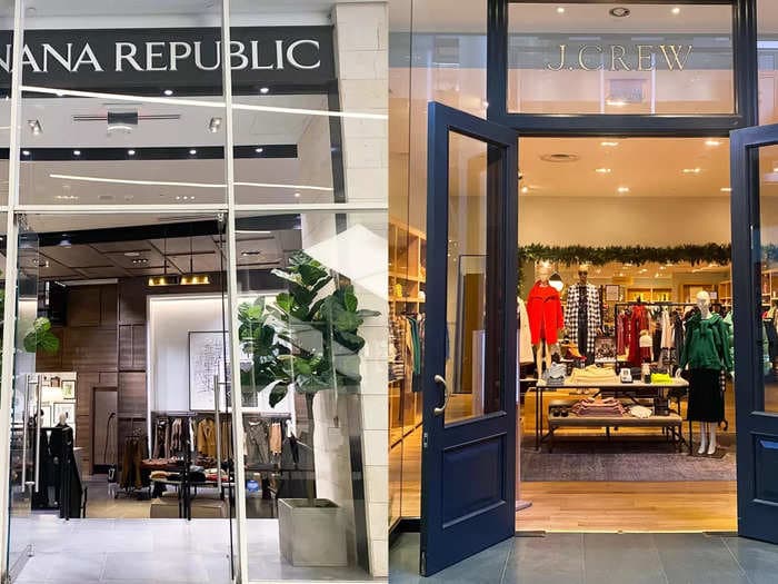 I visited Banana Republic and J.Crew to see which upscale mall clothing store is better and the winner had more variety