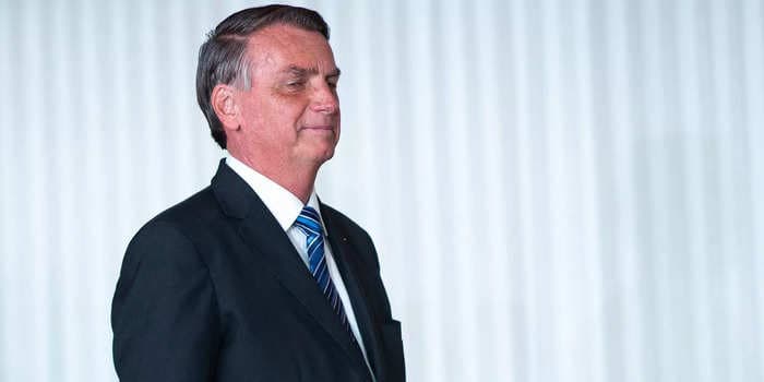 President Jair Bolsonaro has dropped out of sight because he 'can't wear pants' due to a skin infection, Brazil's vice president says