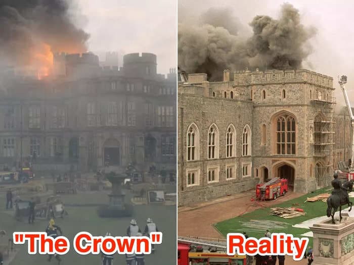 The true story behind the fire at Windsor Castle shown in 'The Crown' &ndash; including what the show missed