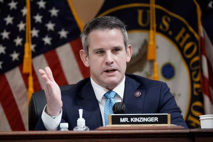 GOP Rep. Adam Kinzinger says House Republicans will have a 'totally nonfunctional majority' in 2023 and McCarthy as speaker will be 'the equivalent of the dog who caught the car'