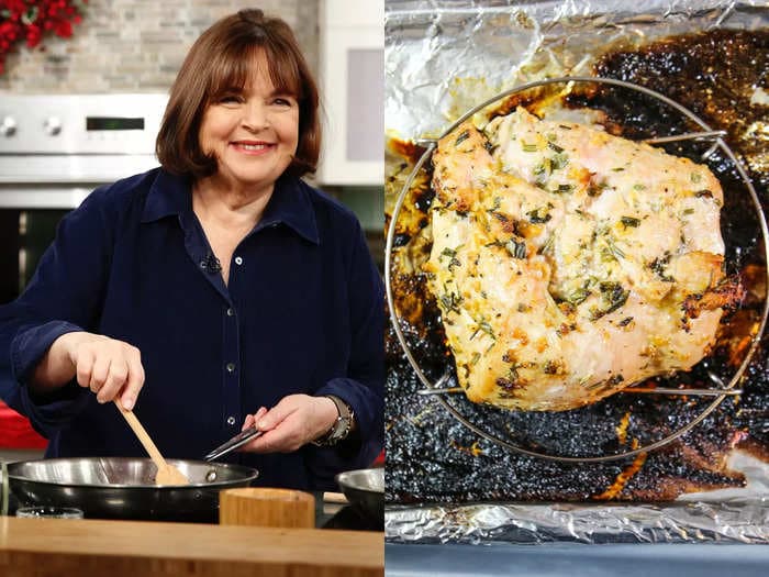 I made Ina Garten's easy turkey breast recipe, and I'd use the marinade on anything