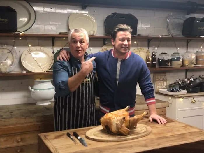 Jamie Oliver's turkey farmer says there's a good reason why you shouldn't cover your turkey in foil once it's cooked