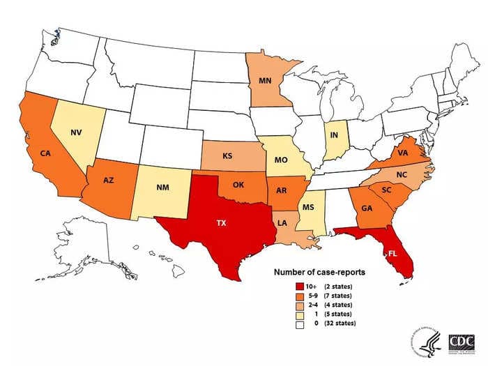 Brain-eating amoeba infections keep spreading to new areas across the US