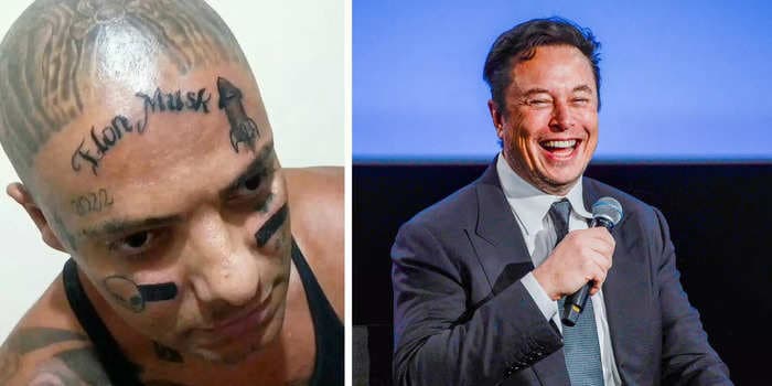 A Brazilian influencer said he got Elon Musk's name tattooed on his head to get the billionaire's attention and be taken on a space mission