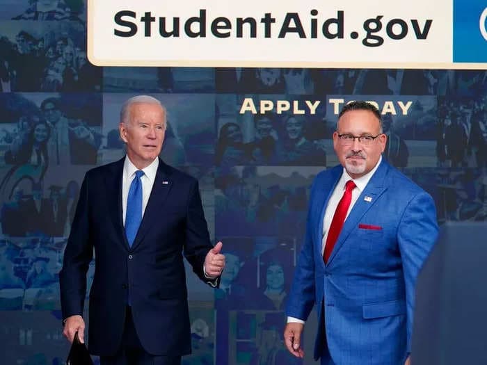 An architect of the law Biden is using to cancel student debt tells the Supreme Court that the relief falls 'exactly' under the Education Secretary's authority and should be revived