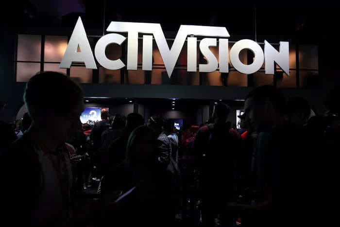 Activision stock drops after report says watchdog will try to block $69 billion Microsoft deal