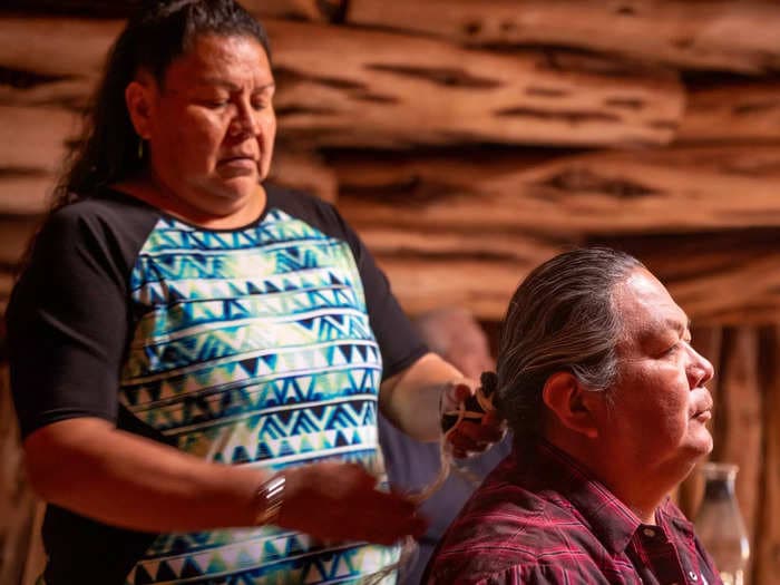 For many Native Americans, hair tells a life story