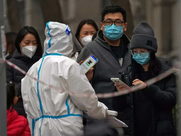 China just reported a record high day of coronavirus cases after loosening its zero-COVID policy