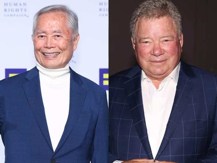 George Takei says none of the 'Star Trek' cast got along with 'prima donna' William Shatner