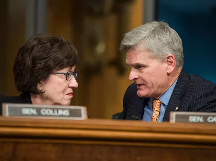 GOP Sens. Bill Cassidy and Susan Collins condemn Trump for dinner with 'racist antisemites' Nick Fuentes and Kanye West