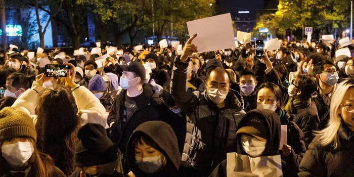 China still hasn't officially addressed the anti zero-COVID protests that have swept the country